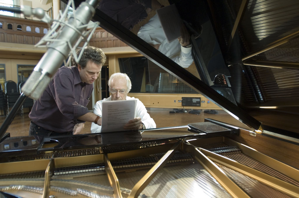 Maxim working with Sir George Martin